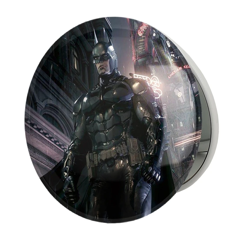 آینه جیبی خندالو طرح بتمن شوالیه آرخام Batman Arkham knight مدل تاشو کد 30273