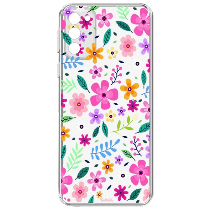 کاور طرح گل مناسب برای گوشی موبایل سامسونگ Galaxy S23 Plus