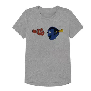 تی شرت آستین کوتاه پسرانه مدل نمو کد24 Z رنگ طوسی