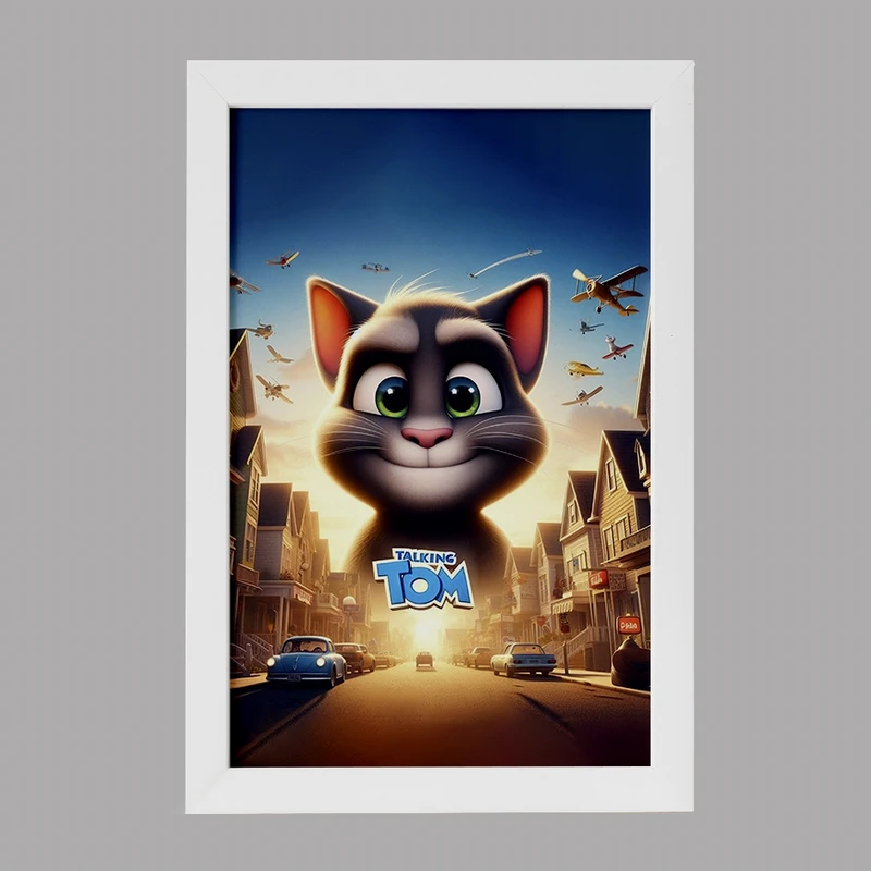 تابلو خندالو مدل My Talking Tom کد F2222