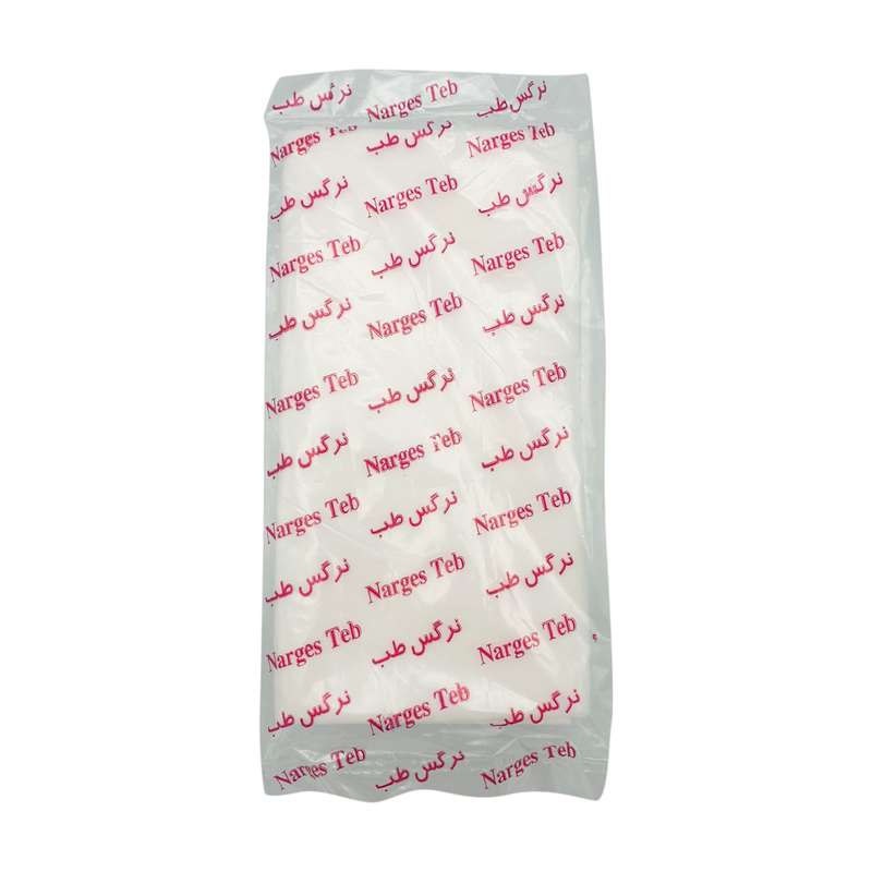 حوله یکبار مصرف نرگس طب مدل 60gr سایز 80X40 بسته 24 عددی