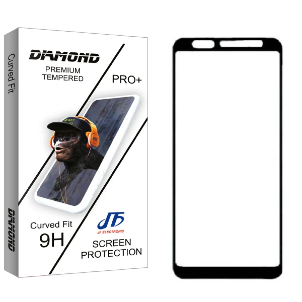 محافظ صفحه نمایش سرامیکی مات جی اف مدل Diamond مناسب برای گوشی موبایل سامسونگ Galaxy J4 2018