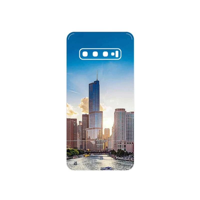 برچسب پوششی ماهوت مدل City of Chicago مناسب برای گوشی موبایل سامسونگ Galaxy S10