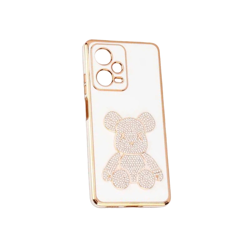 کاور طرح نگین دار مدل Power Bear مناسب برای گوشی موبایل شیائومی Note 12 Pro 5G