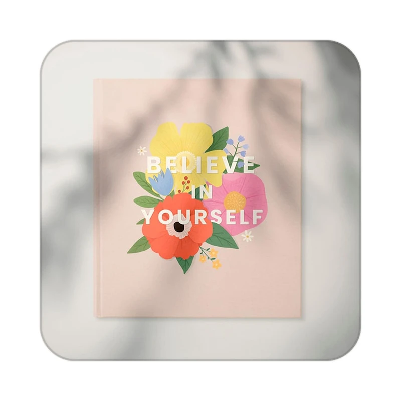 زیر لیوانی کاکتی طرح گل مدل mp16389