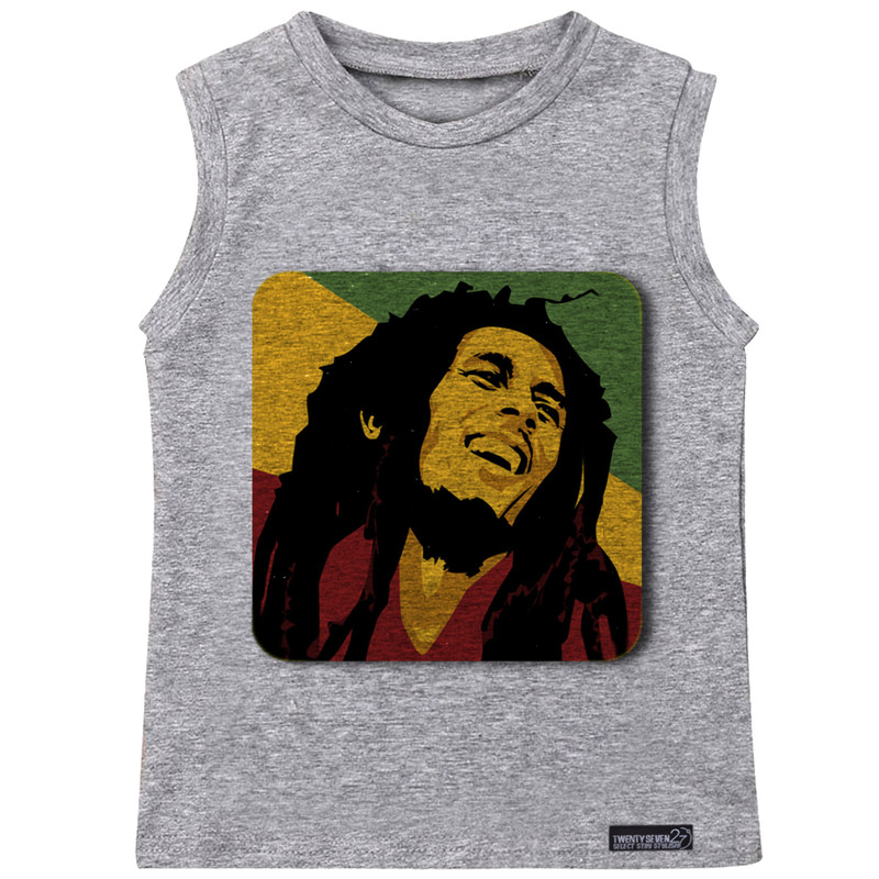 تاپ دخترانه 27 مدل Bob Marley Color کد MH943