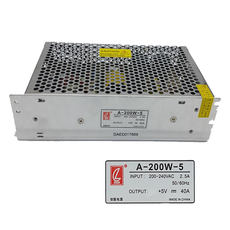 منبع تغذیه 5 ولت 40 آمپر سی ال مدل cl40