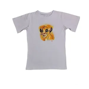 تی شرت آستین کوتاه پسرانه مدل Lion 