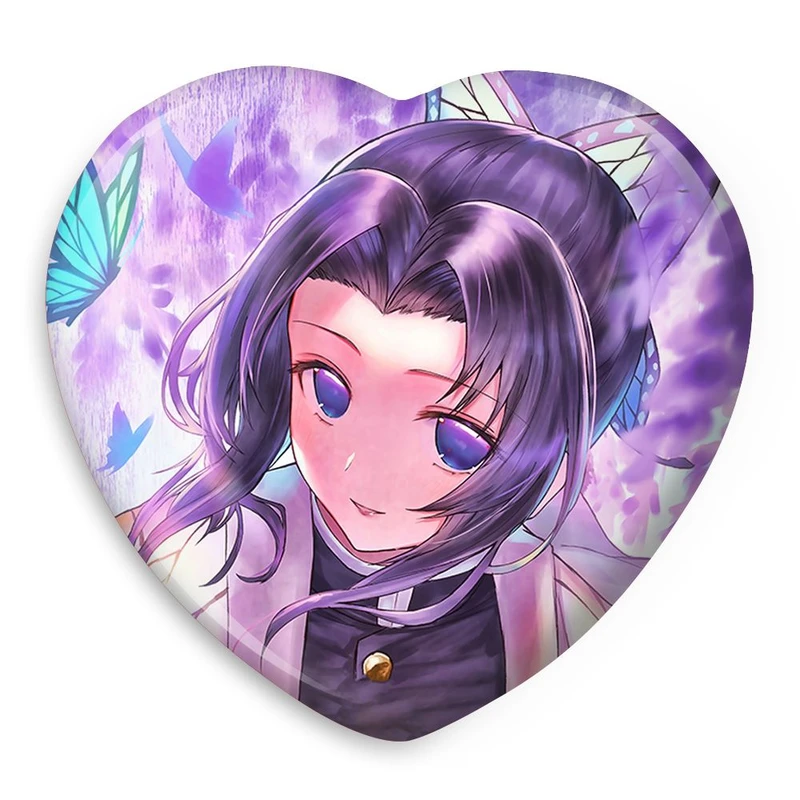 پیکسل خندالو طرح شینوبو کوچو انیمه شیطان کش مدل قلبی کد 13272