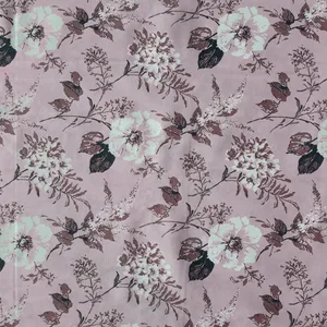 پارچه ملحفه عرض 2 متر مدل باران 11204 رنگ صورتی