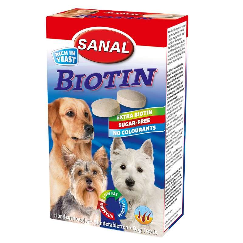 تشویقی سگ سانال مدل Biotin وزن 100 گرم
