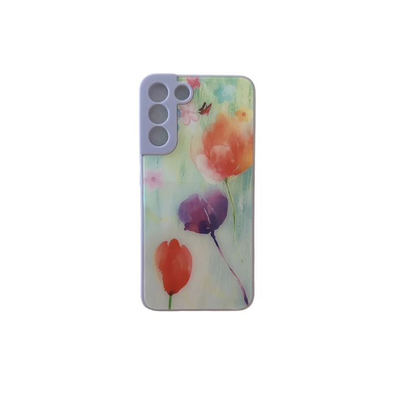 کاور طرح گل کد 157 مناسب برای گوشی موبایل سامسونگ Galaxy S22