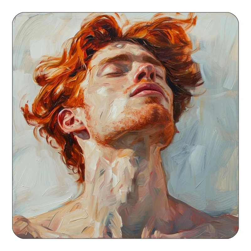 مگنت کاکتی طرح نقاشی رنگ روغن مدل mp70626