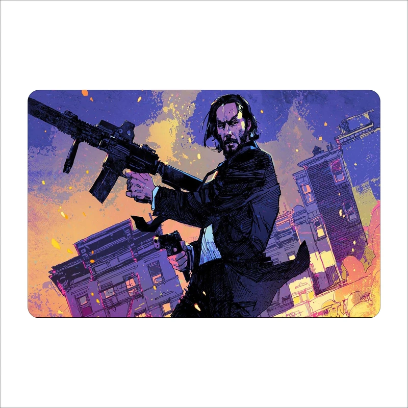 ماوس پد طرح جان ویک -john wick مدل MPB509