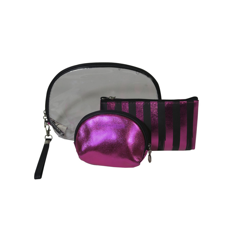 کیف آرایش زنانه مدل کیس 6010301005 مجموعه 3 عددی