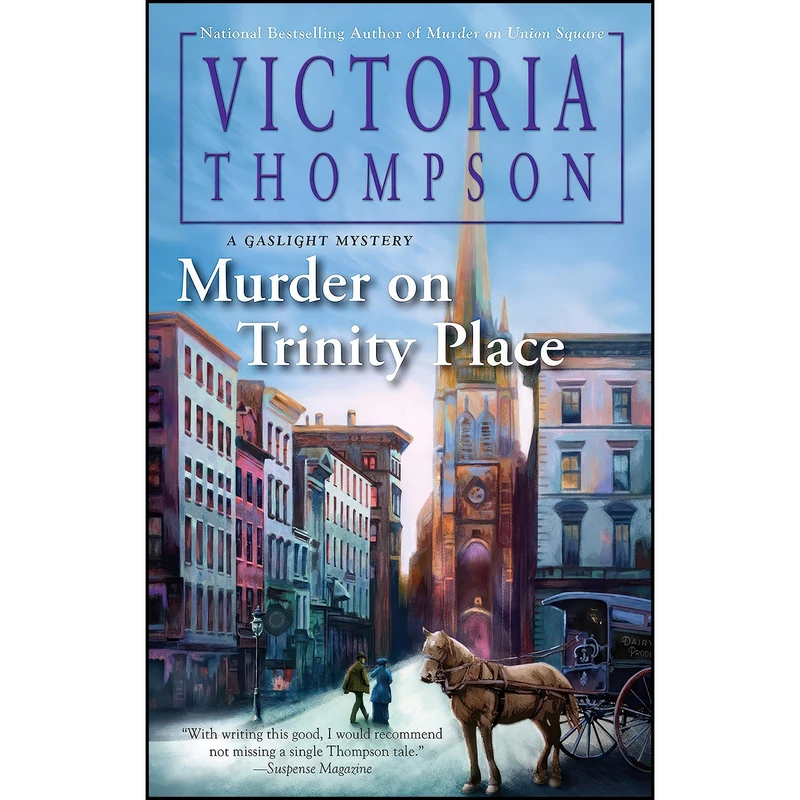 کتاب Murder on Trinity Place  اثر Victoria Thompson انتشارات Berkley