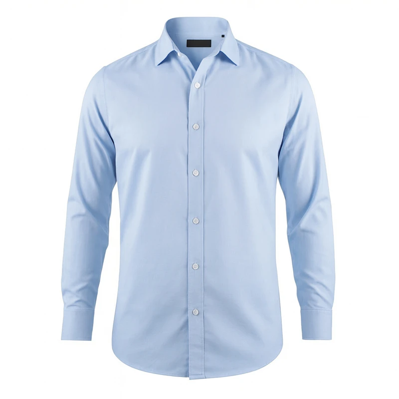 پیراهن آستین بلند یقه ایستاده مردانه مدل ch166