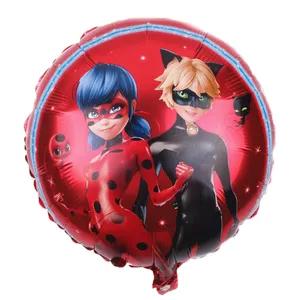 بادکنک فویلی مسترتم طرح دختر کفشدوزکی