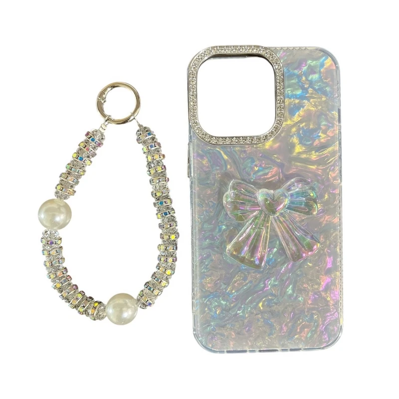 کاور مدل شاینی کدer مناسب برای گوشی موبایل اپل IPHONE 13 PRO به همراه آویز