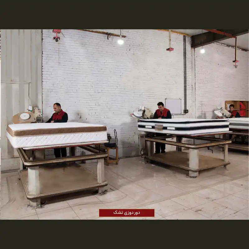 تشک هنر مدل طبی فنری کد 06 GTH یک نفره سایز 200x90 سانتی متر