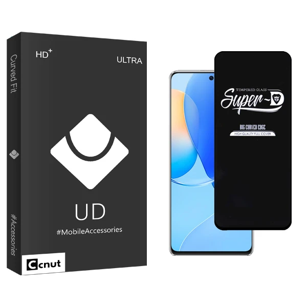 محافظ صفحه نمایش شیشه ای کوکونات مدل UDB Ultra Super D مناسب برای گوشی موبایل هوآوی Nova 9 SE