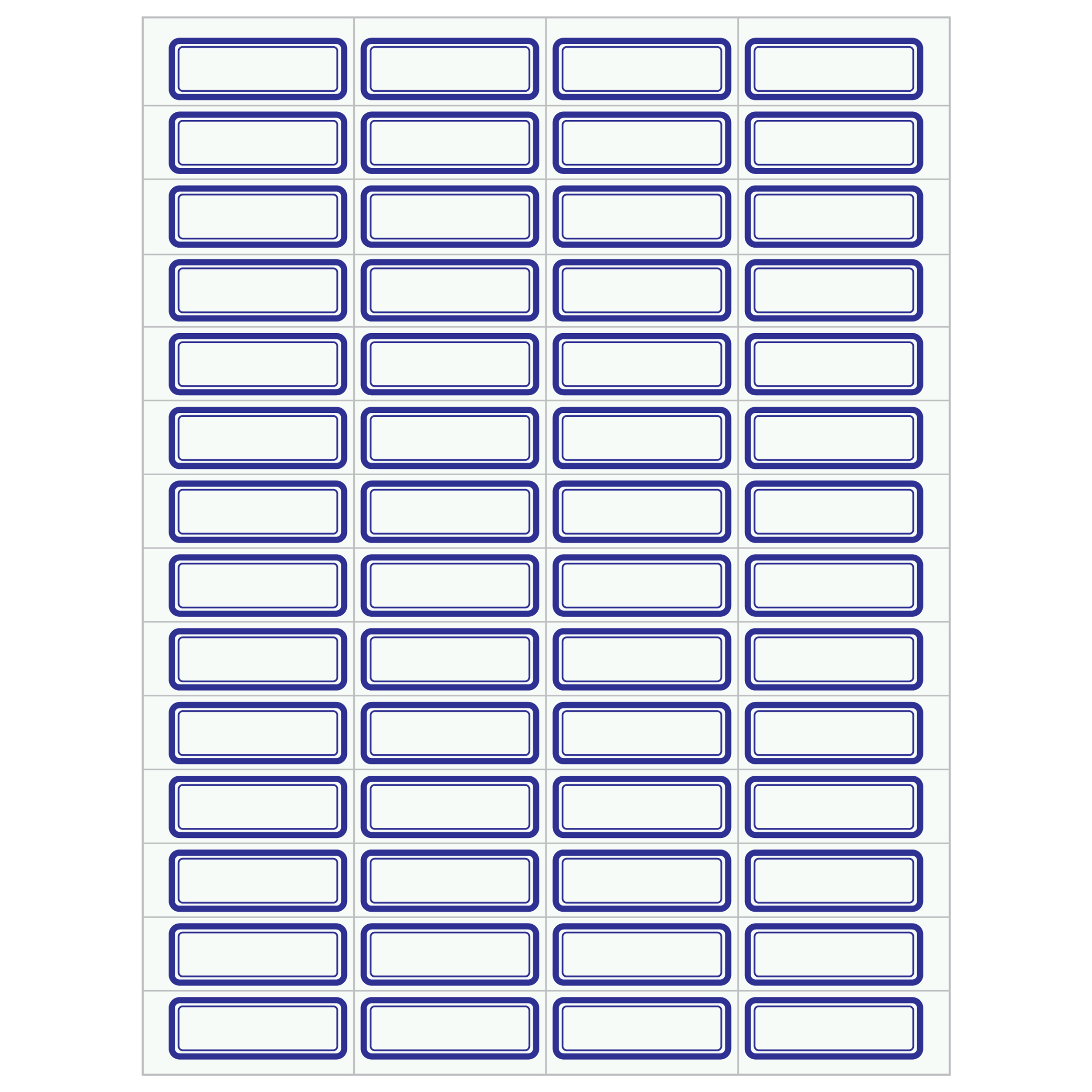 برچسب مدل B56 بسته 2800 عددی