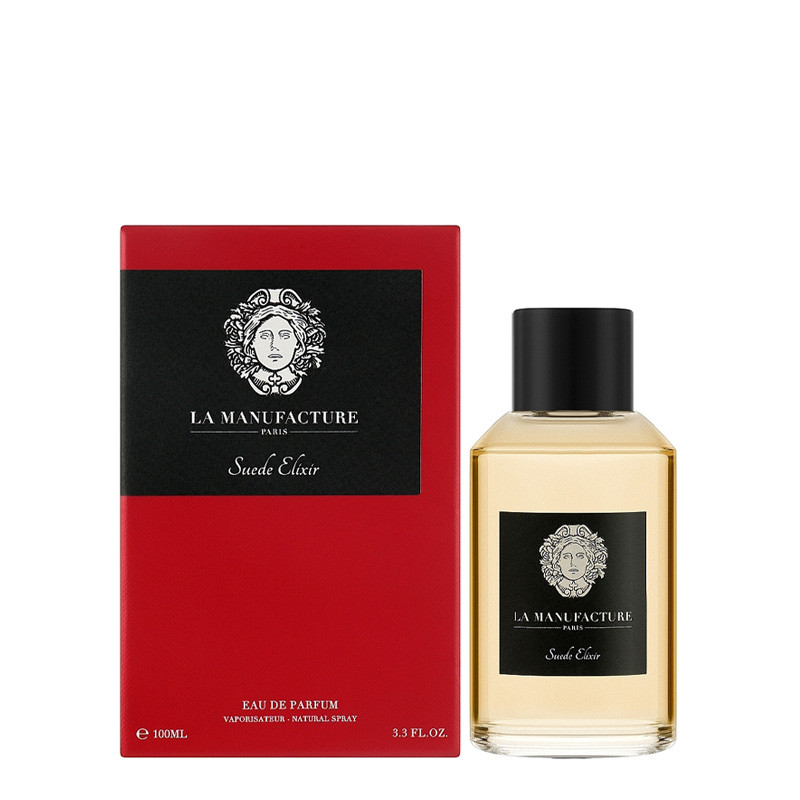 ادو پرفیوم لا منیوفکچر مدل Suede Elixir حجم 100 میلی‌لیتر با رایحه گرم، چرمی و ماندگاری زیاد