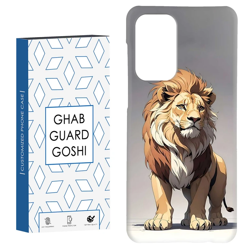 کاور قاب گارد گوشی طرح شیر کد Dimo-372 مناسب برای گوشی موبایل سامسونگ Galaxy A52 / a52s