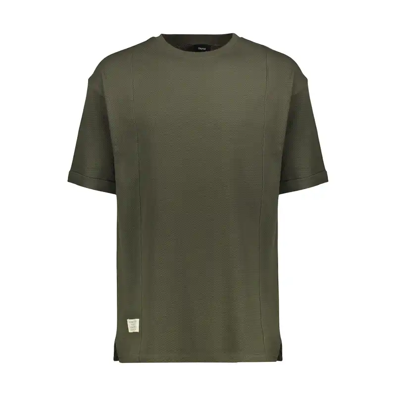 تی شرت اورسایز آستین کوتاه مردانه باینت مدل 535-3