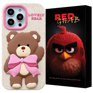 RED Ghab PAPIR Cover Suitable For Apple iPhone 13 Pro   