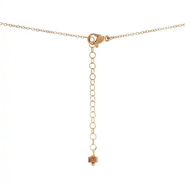 گردنبند زنانه زرسام مدل مهر مانیمو