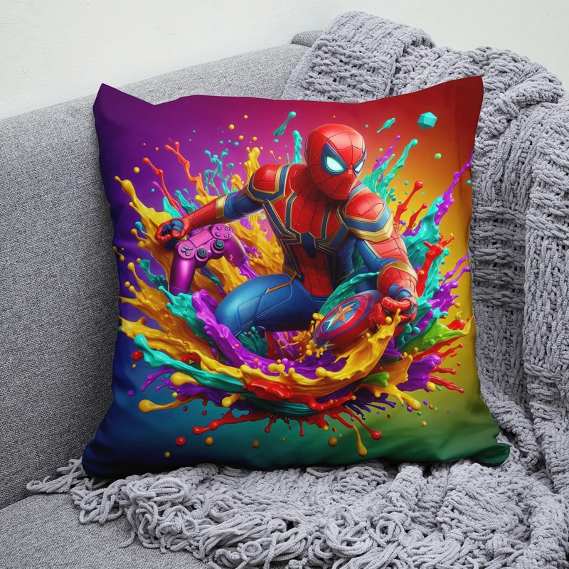 کوسن پاد آفرین مدل مرد عنکبوتی طرح اسپایدرمن B903