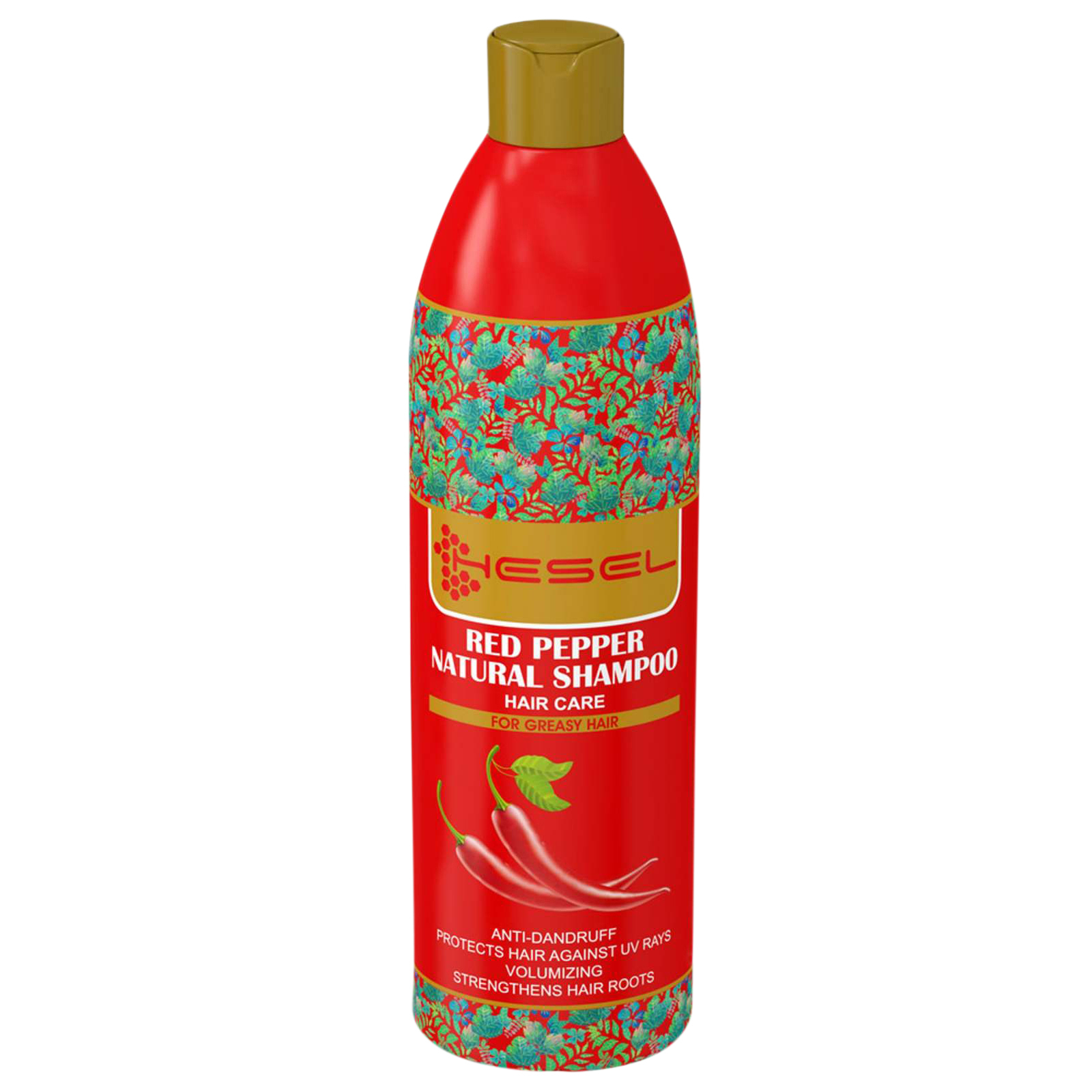 شامپو مو هسل مدل Red Pepper حجم 400 میلی لیتر