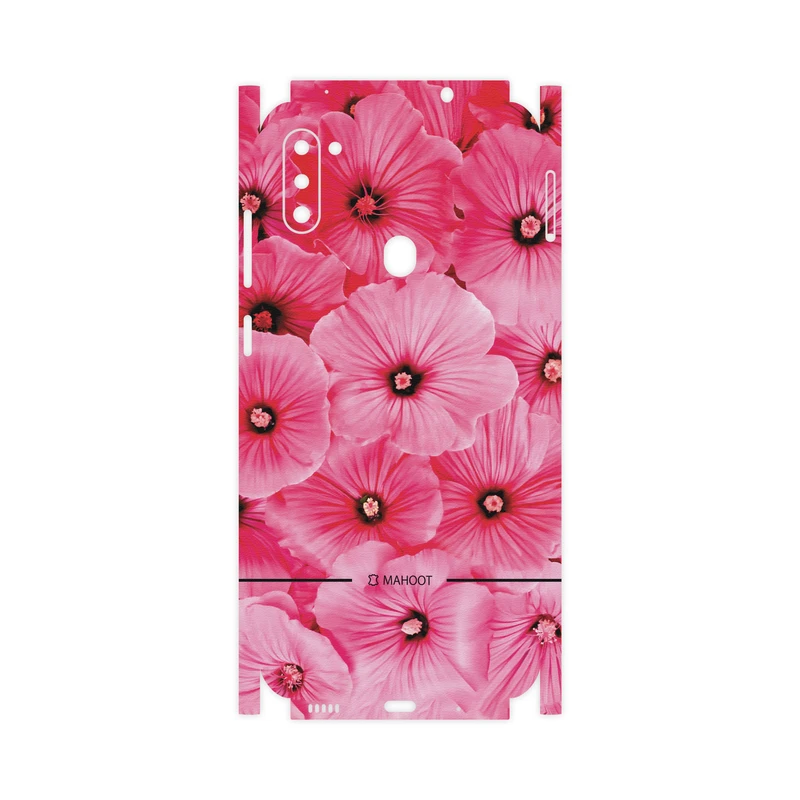 برچسب پوششی ماهوت مدل Pink-Flower-FullSkin مناسب برای گوشی موبایل سامسونگ Galaxy M11