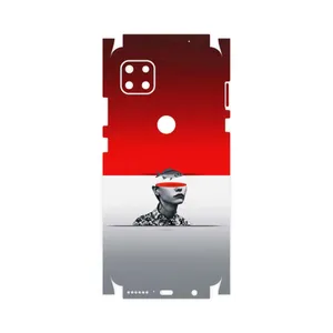 MAHOOT Collage of surreal Portrait of Women 1-FullSkin Cover Sticker for Motorola MOTO G 5G