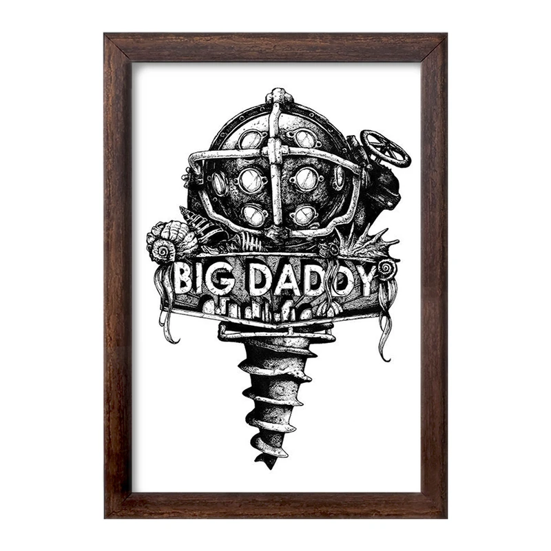 تابلو خندالو طرح بازی بایوشاک (Bioshock) کد 31332