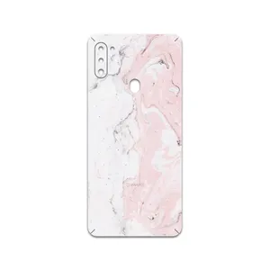 MAHOOT  Blanco-Pink-Marble Cover Sticker for Samsung Galaxy M11