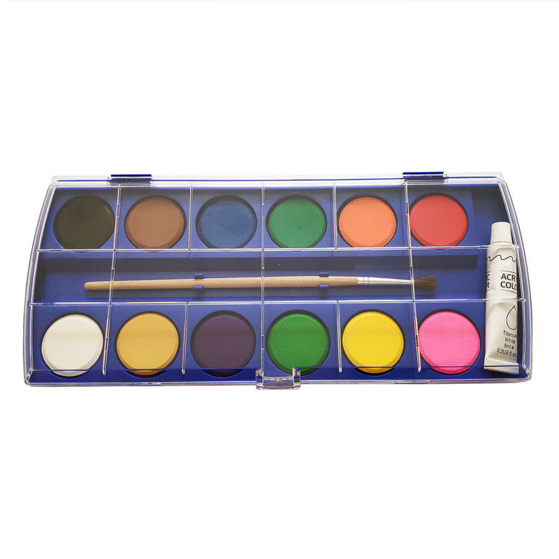 آبرنگ 12 رنگ کلس میت کد 12