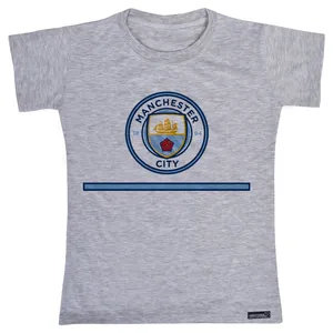 تی شرت آستین کوتاه دخترانه 27 مدل Manchester City کد MH816