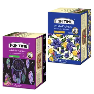 دمنوش آرامش گل گاوزبان و سنبل الطیب فان تایم بسته 2 عددی