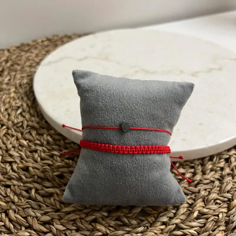 دستبند زنانه مدل Heart 01 مجموعه 2 عددی