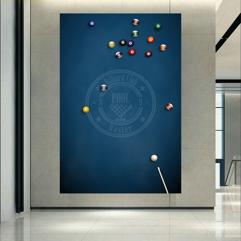  تابلو بوم طرح بیلیارد مدل billiard club کد AR3058330