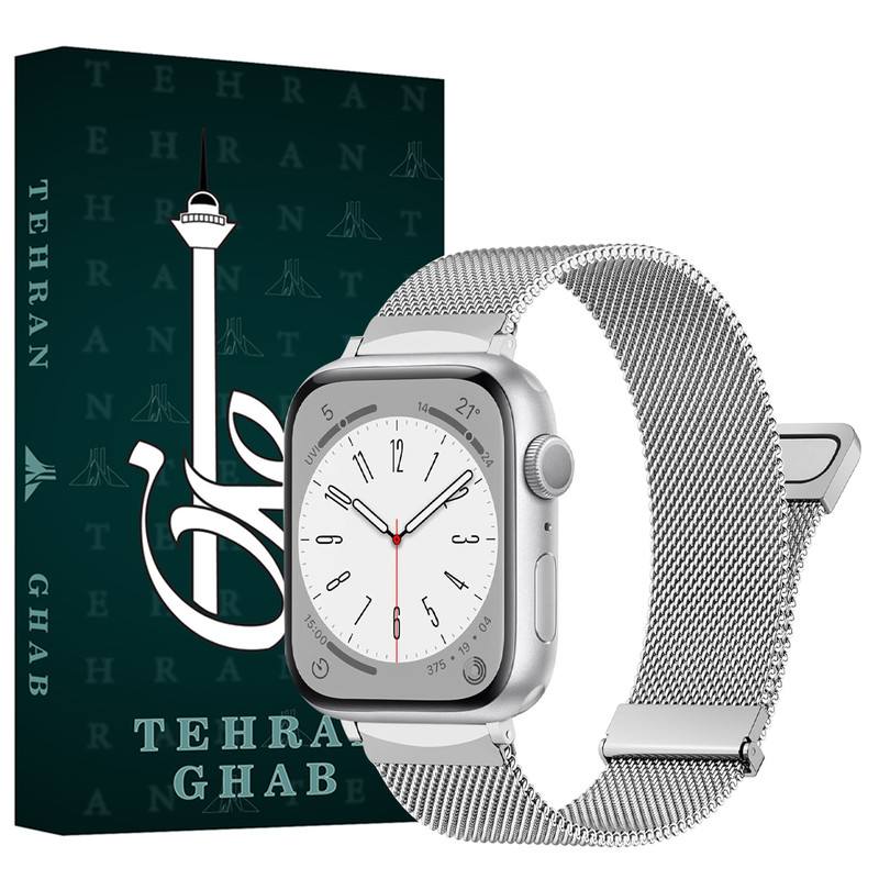 بند تهران قاب مدل MILT مناسب برای اپل واچ Watch Series 9 41mm