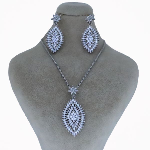 نیم ست نقره زنانه مدل 34