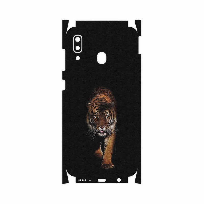 برچسب پوششی ماهوت مدل Wild Tiger-FullSkin مناسب برای گوشی موبایل سامسونگ Galaxy M10s