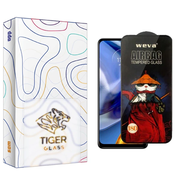 محافظ صفحه نمایش تایگر گلس مدل SAM Airbag مناسب برای گوشی موبایل موتورولا E32s