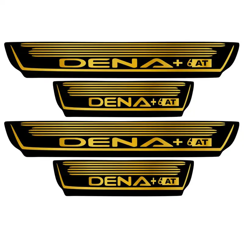 برچسب بدنه خودرو اسپرت غدیر مدل CH GO YA59 A107 مناسب برای دنا 6AT بسته 4 عددی