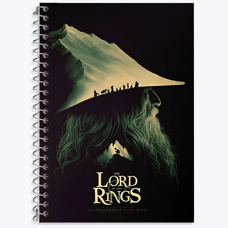 دفتر نت موسیقی 50 برگ خندالو طرح ارباب حلقه ها (Lord of the Rings)  کد N2849