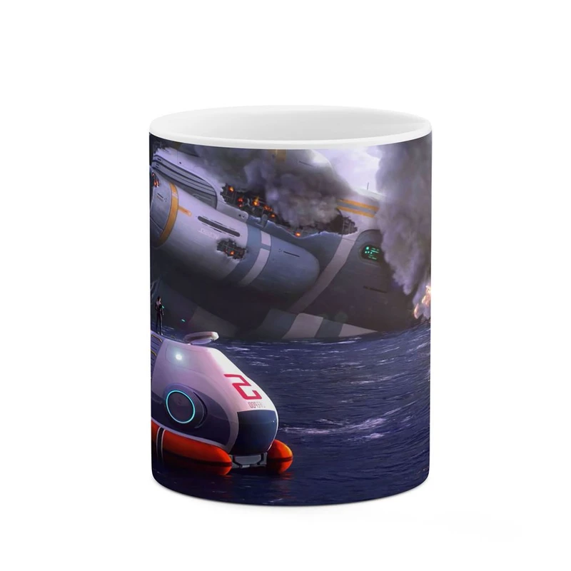 ماگ کاکتی مدل بازی Subnautica Game کد mgh30483