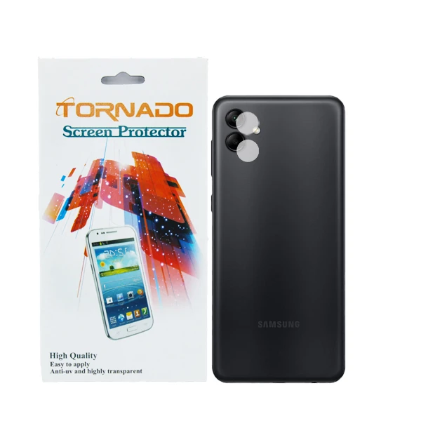 محافظ لنز دوربین مدل TORNADO مناسب برای گوشی موبایل سامسونگ Galaxy A04 بسته 40 عددی